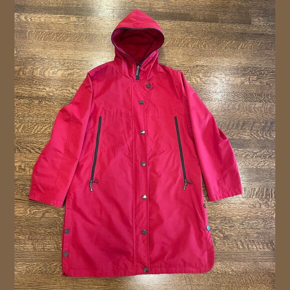 Herluf 3/4" Fall Coat in Red Herluf < Size 38 > - Picture 1 of 7